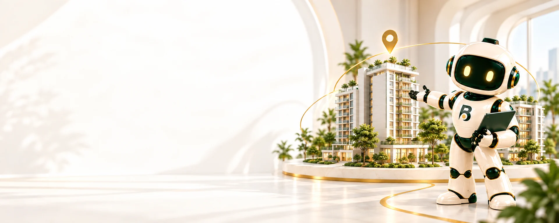 Brix guides a visit to a residential development
