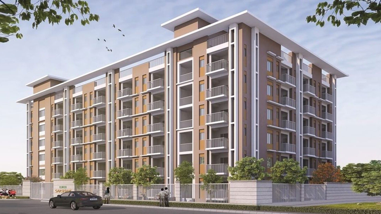 Eldeco Saksham At Samridhi, Udyan 2 project view