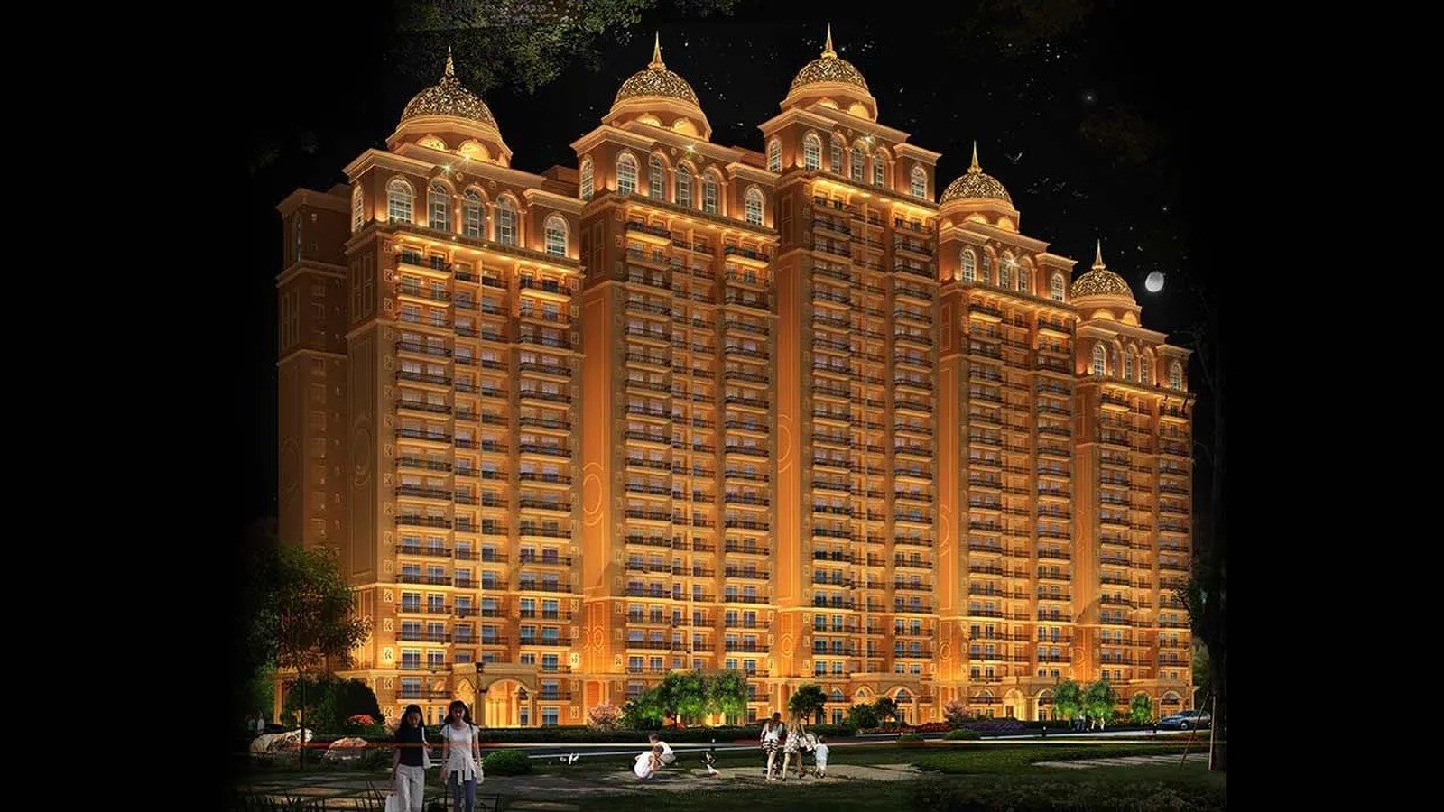 Omaxe Heights - II (The Palace), Phase - 2 project view