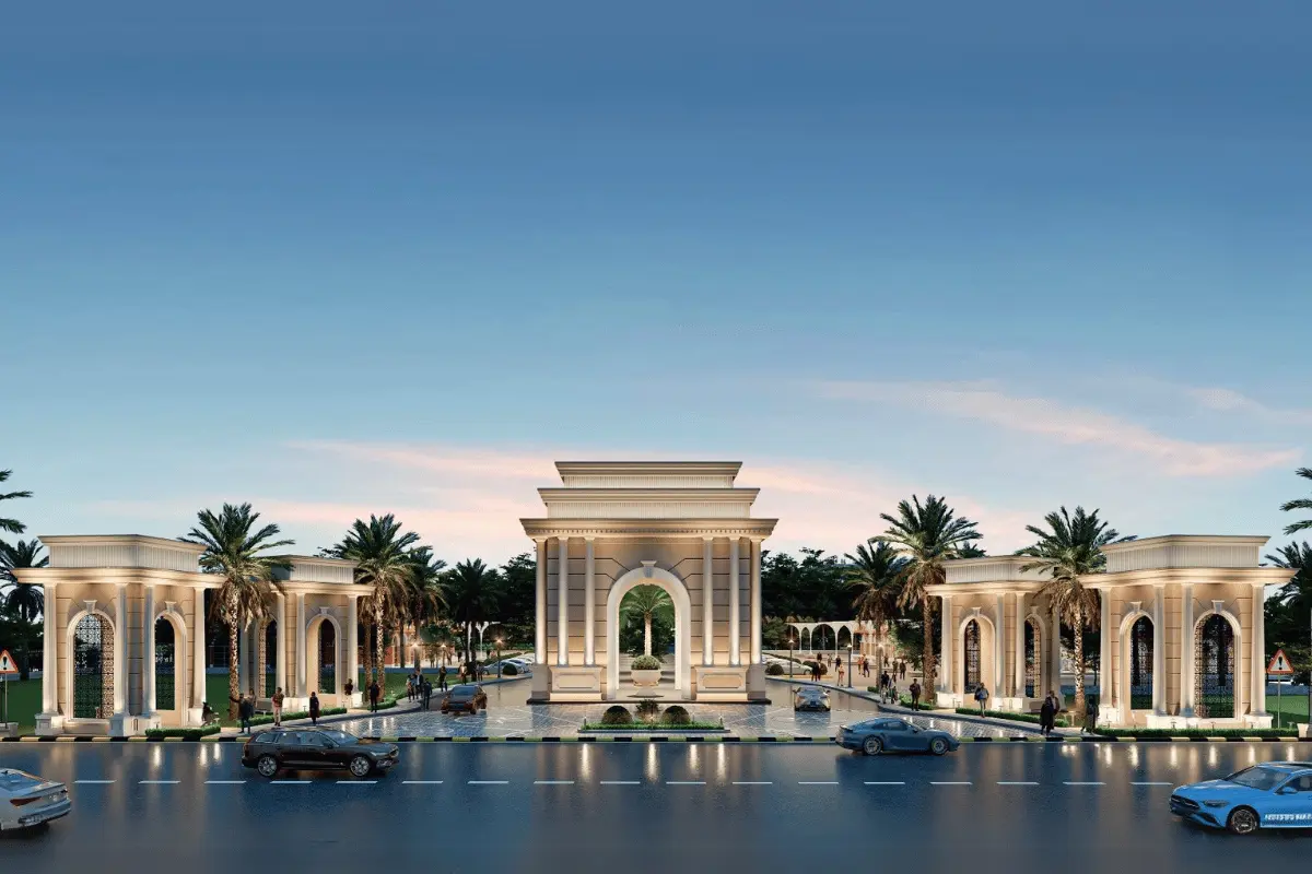 SKYOM CITY project view